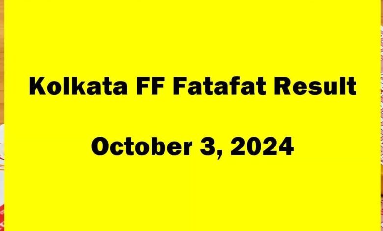Kolkata Fatafat Result: Everything You Need to Know